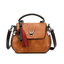 Luxury Genuine Leather Womens Shoulder Crossbody Bag