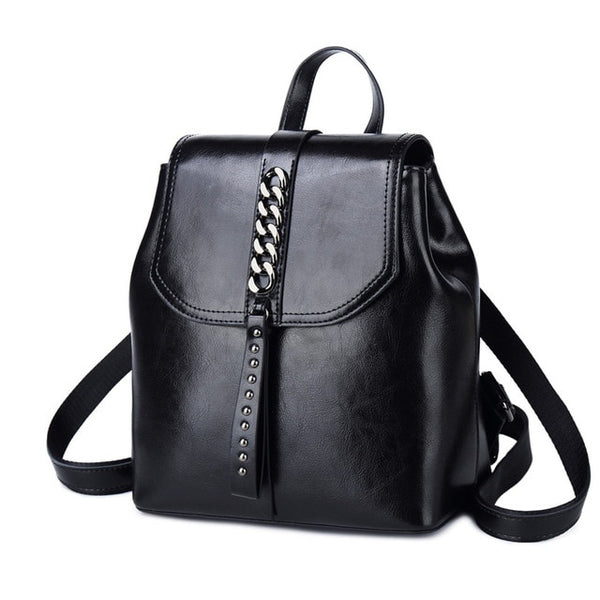 Womens Backpack High Quality Spilt Leather Fashion Backpack