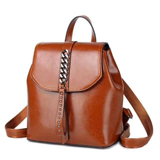 Womens Backpack High Quality Spilt Leather Fashion Backpack