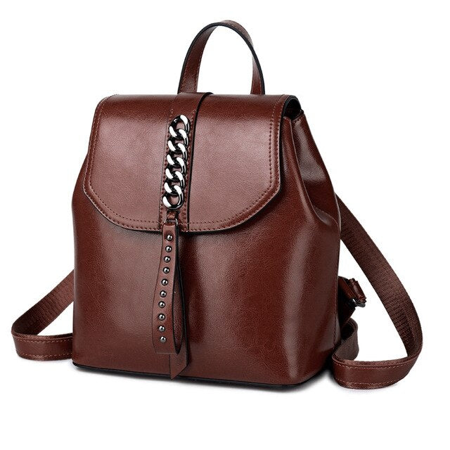 Womens Backpack High Quality Spilt Leather Fashion Backpack