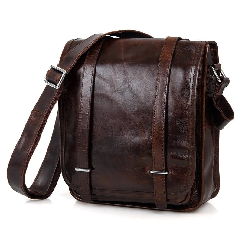 Men Messenger Shoulder Bags Cross Body Bags , Leather Bags Handbags