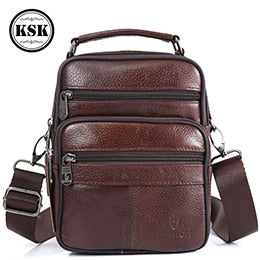 Men's Genuine Leather Bag Messenger Bag