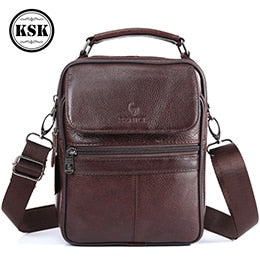 Men's Genuine Leather Bag Messenger Bag