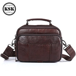 Men's Genuine Leather Bag Messenger Bag