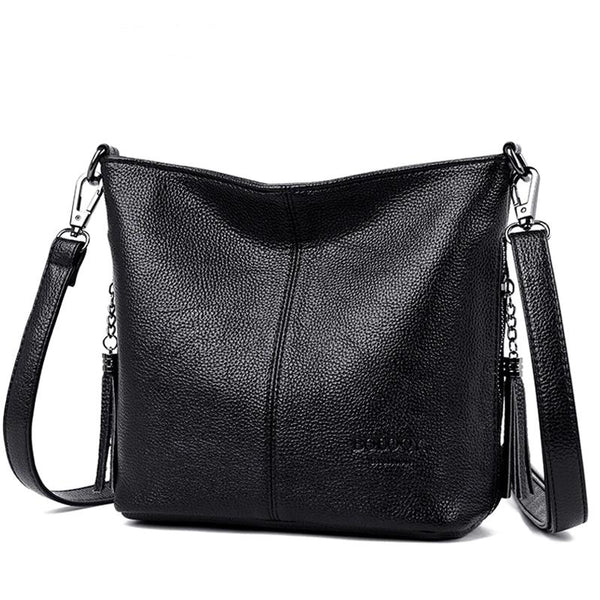 Womans Genuine Leather Luxury Shoulder Fashion Crossbody Bag