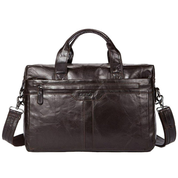 Mens Leather Bag Handbags Briefcases Shoulder Bags Laptop Tote Bag