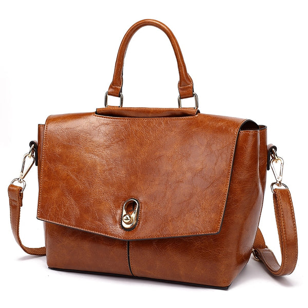 Casual Tote Womans Leather Bag 100%