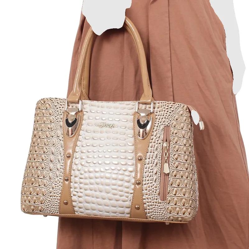 Famous Women Crocodile Leather Bag