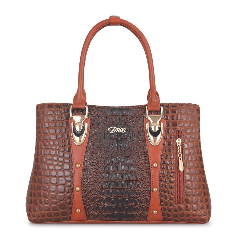 Famous Women Crocodile Leather Bag