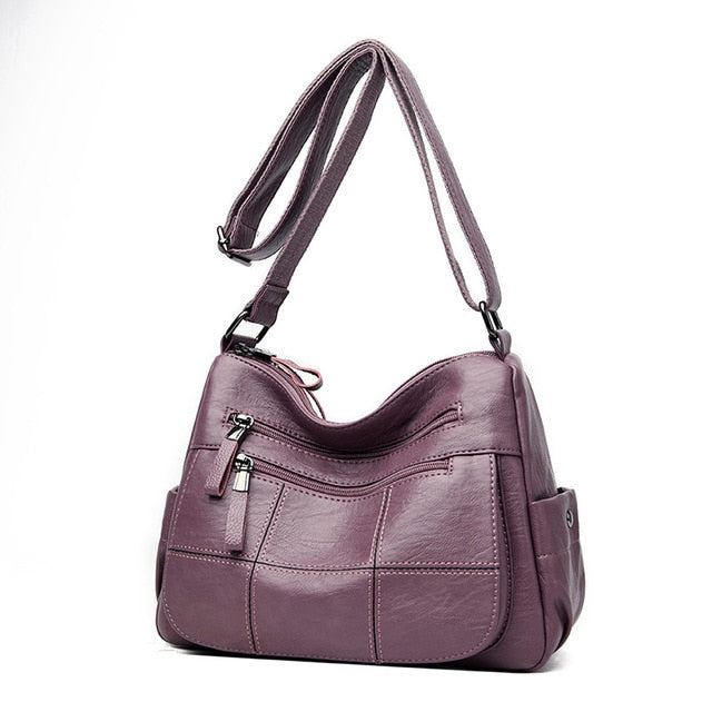 High Quality Leather Luxury Handbags For Women Designer Shoulder Crossbody Bag