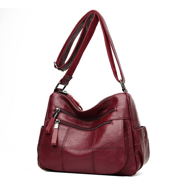 High Quality Leather Luxury Handbags For Women Designer Shoulder Crossbody Bag