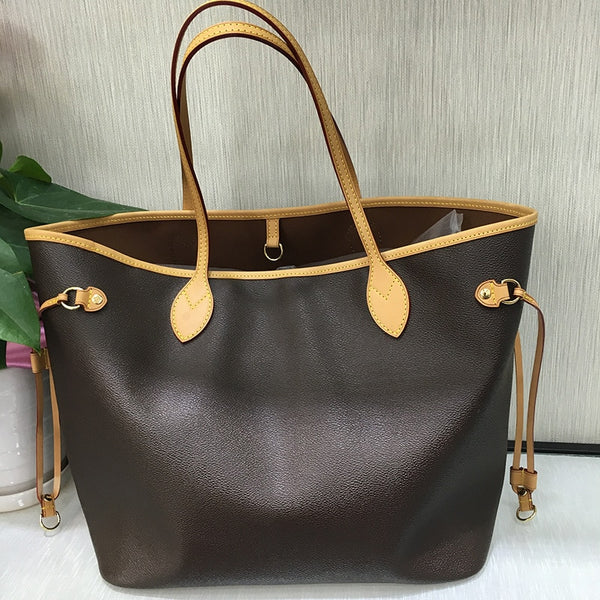 Excellent Quality Neverful Bag For Women Shoulder Bag Canvas Leather