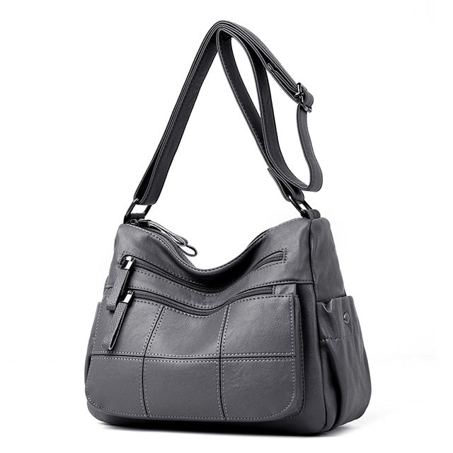 High Quality Leather Luxury Handbags For Women Designer Shoulder Crossbody Bag