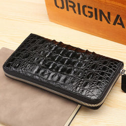 Man Long Fund Genuine Leather More Function Wallet