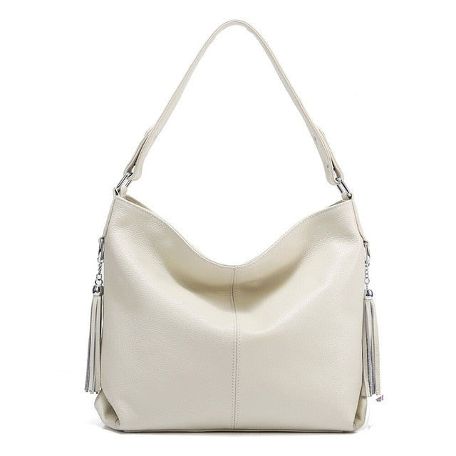 Women Fashion Handbag Elegant Ladies Hobo Shoulder Bag Messenger Purse Satchel White