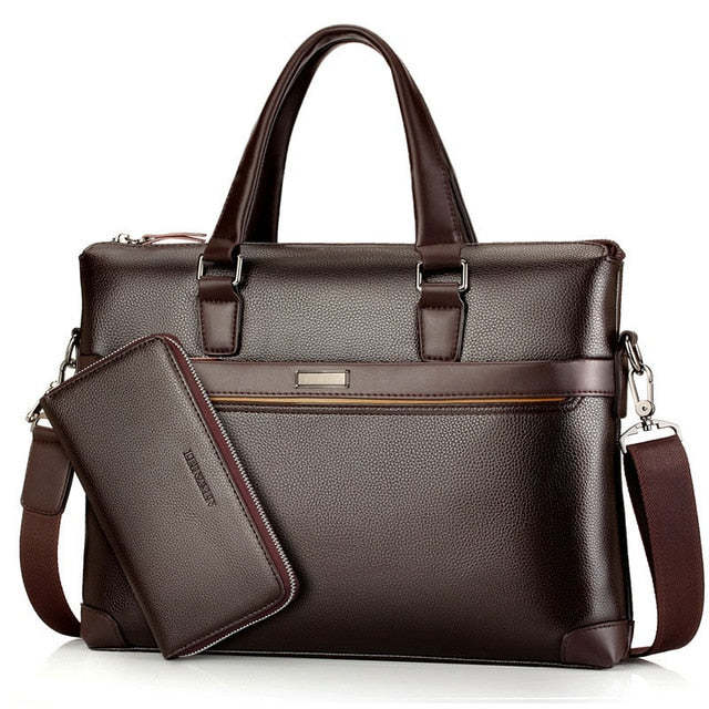 Men Handbag Briefcase Computer Laptop Casual Shoulder Bag Business Messenger Bags Men'S Travel Bags