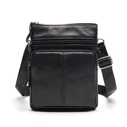 Men's Messenger Bag Shoulder Genuine Leather bags Flap Small male man Crossbody bags for men natural Leather bag