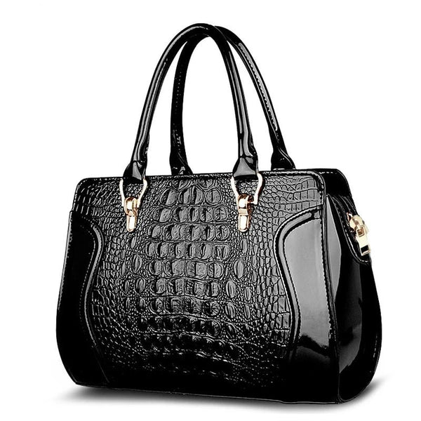 Crocodile Women Handbag PU Leather over Shoulder