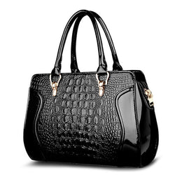 Crocodile Women Handbag PU Leather over Shoulder