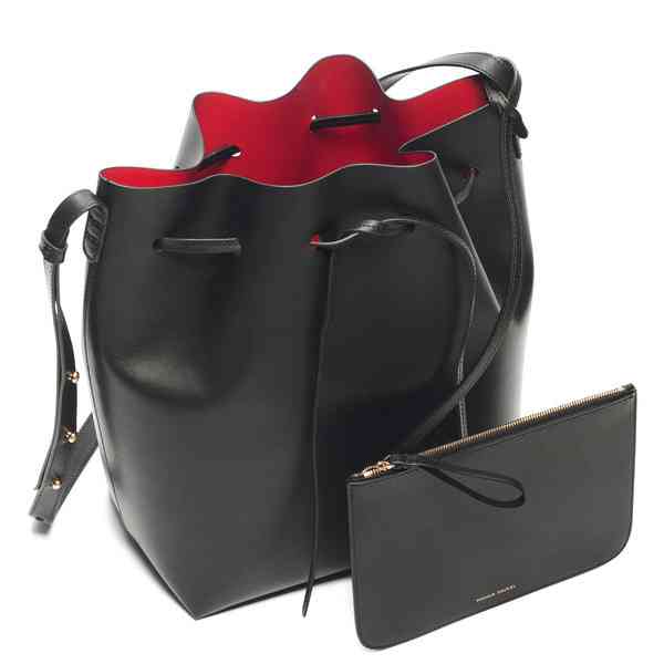 Women real leather Bucket Bag ,lady genuine leather shoulder Bags,