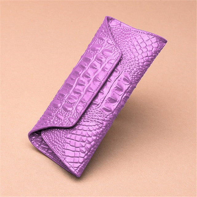 Women Wallets Long crocodile Real Leather Wallet Female Serpentine Clutch Coin Purse Card Holder