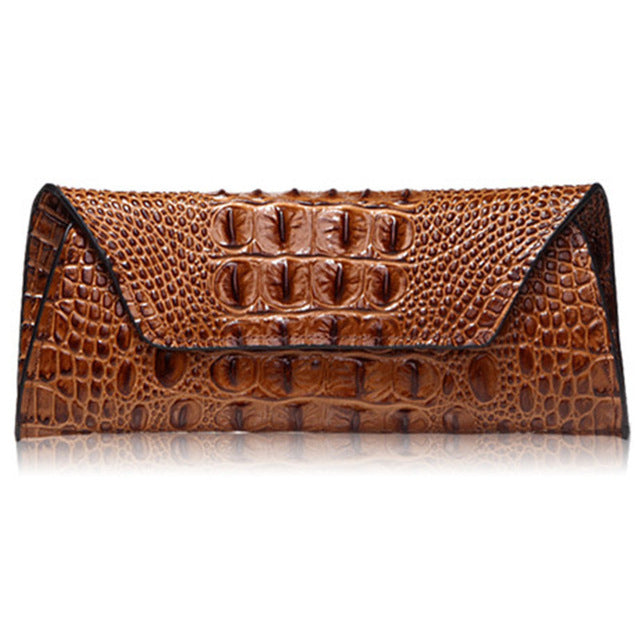 Women Wallets Long crocodile Real Leather Wallet Female Serpentine Clutch Coin Purse Card Holder